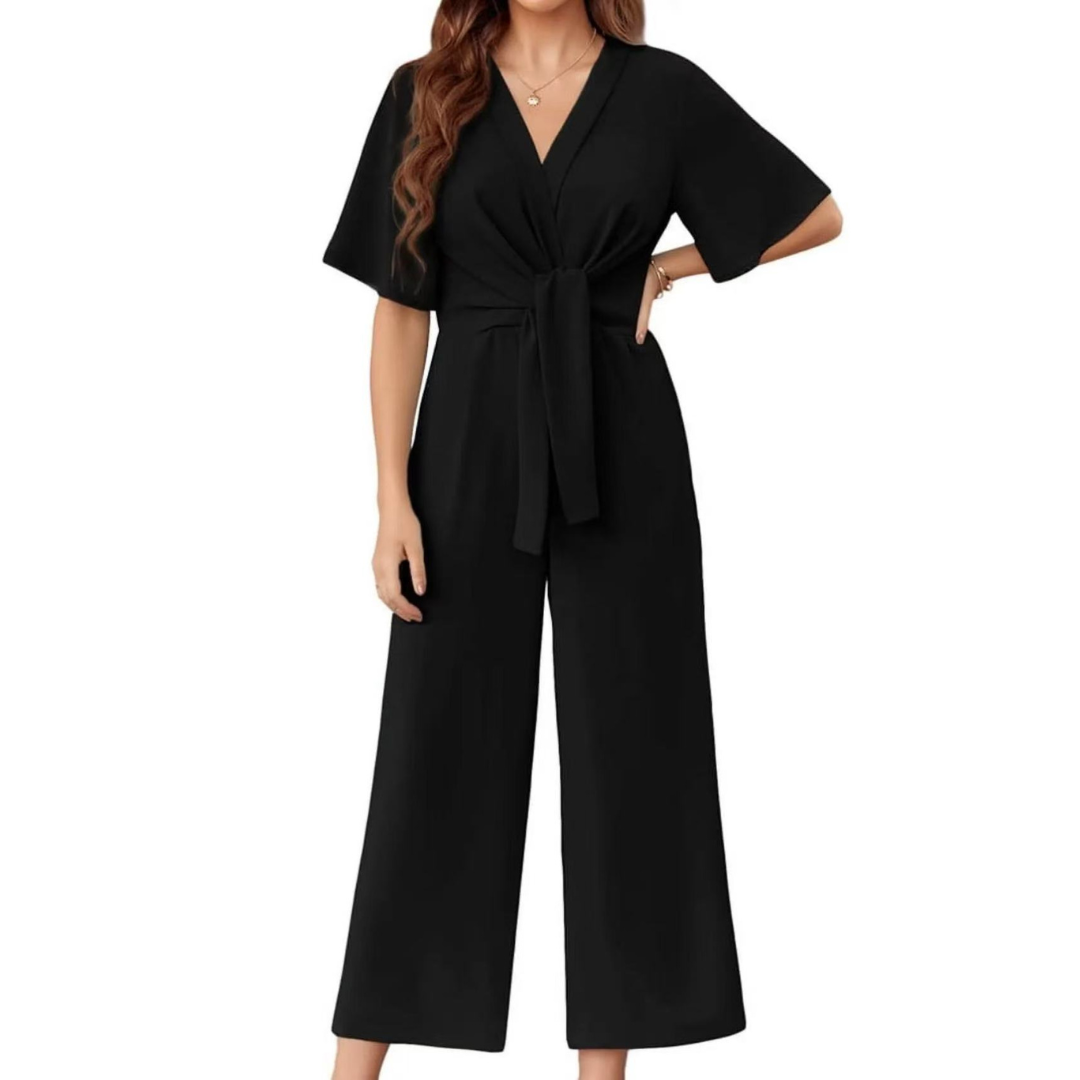 Gabriella™ | Summer Tie Knot Jumpsuit