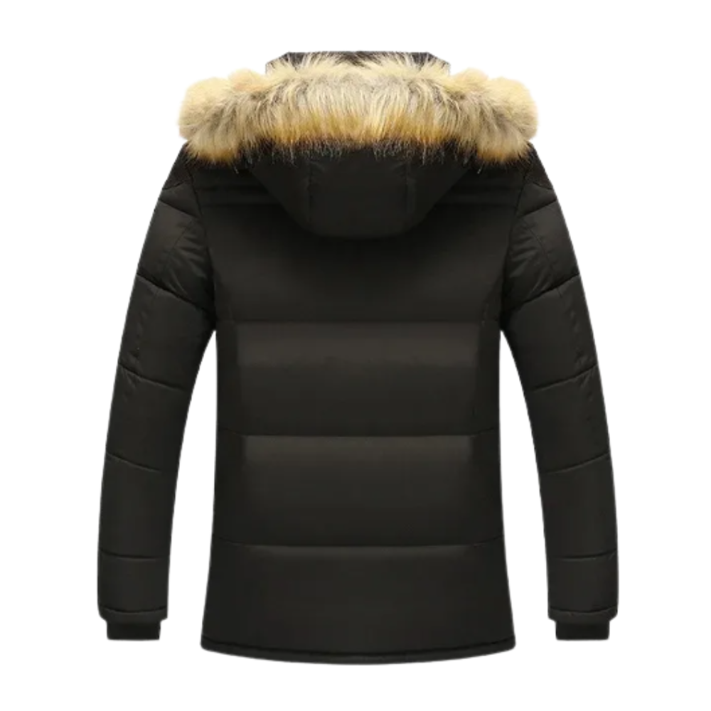 Elegant Padded Fleece Winter Jacket