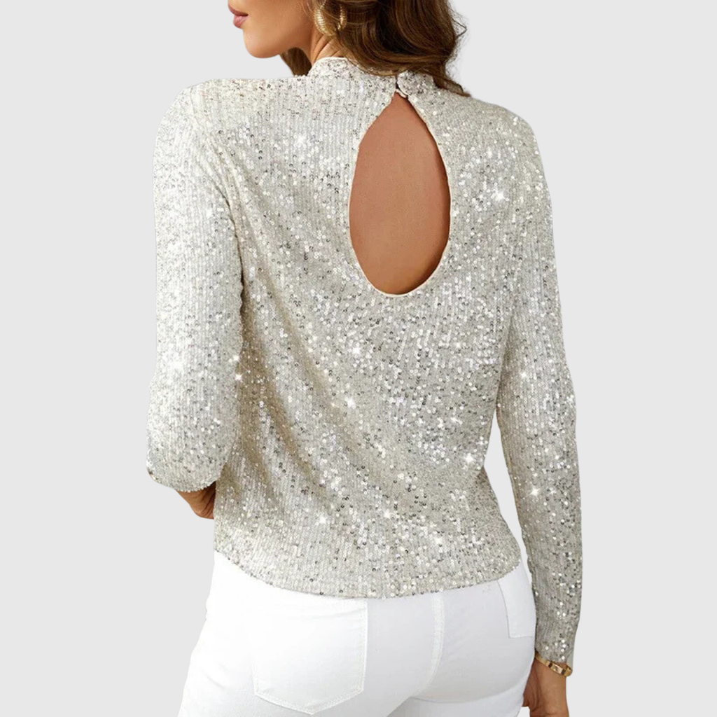 Rosabel | Shimmering Party Top