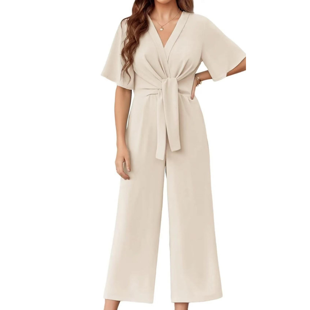 Gabriella™ | Summer Tie Knot Jumpsuit