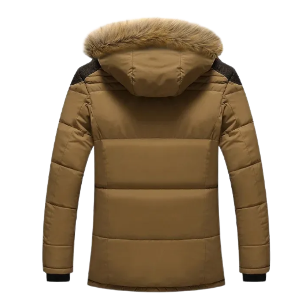 Elegant Padded Fleece Winter Jacket