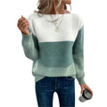 Clara | Three-Colour Patchwork Jumper
