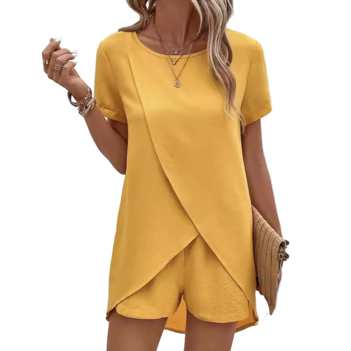 Amalia™ | Elegant Summer Co-ord Lounge Set
