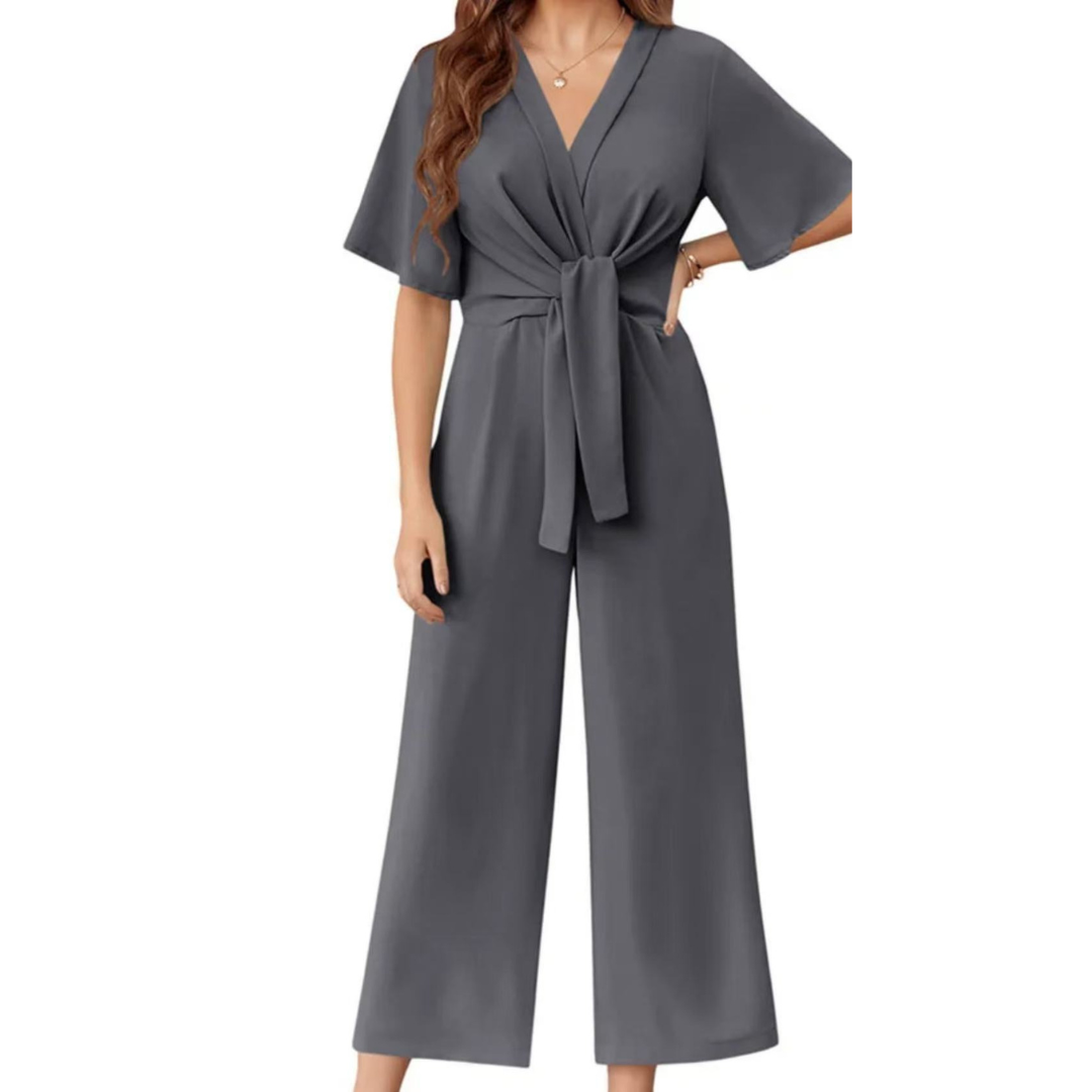 Gabriella™ | Summer Tie Knot Jumpsuit