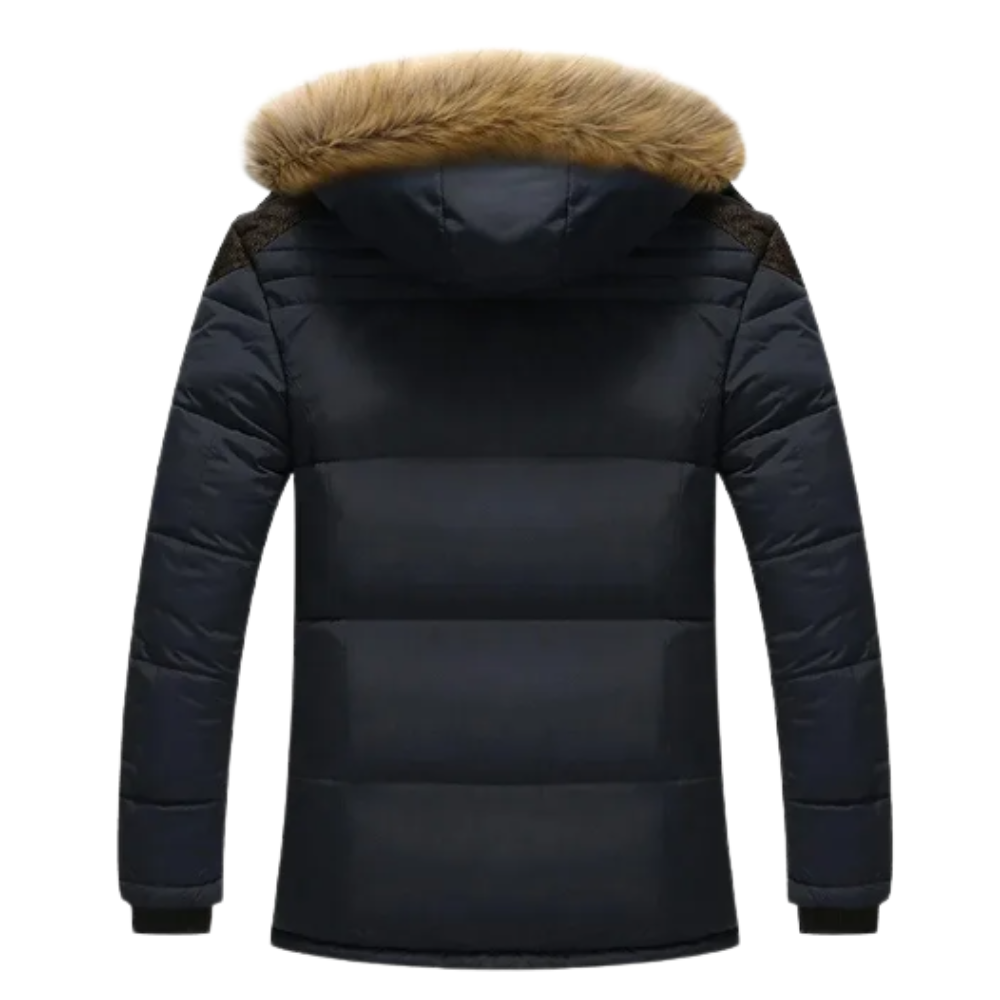 Elegant Padded Fleece Winter Jacket