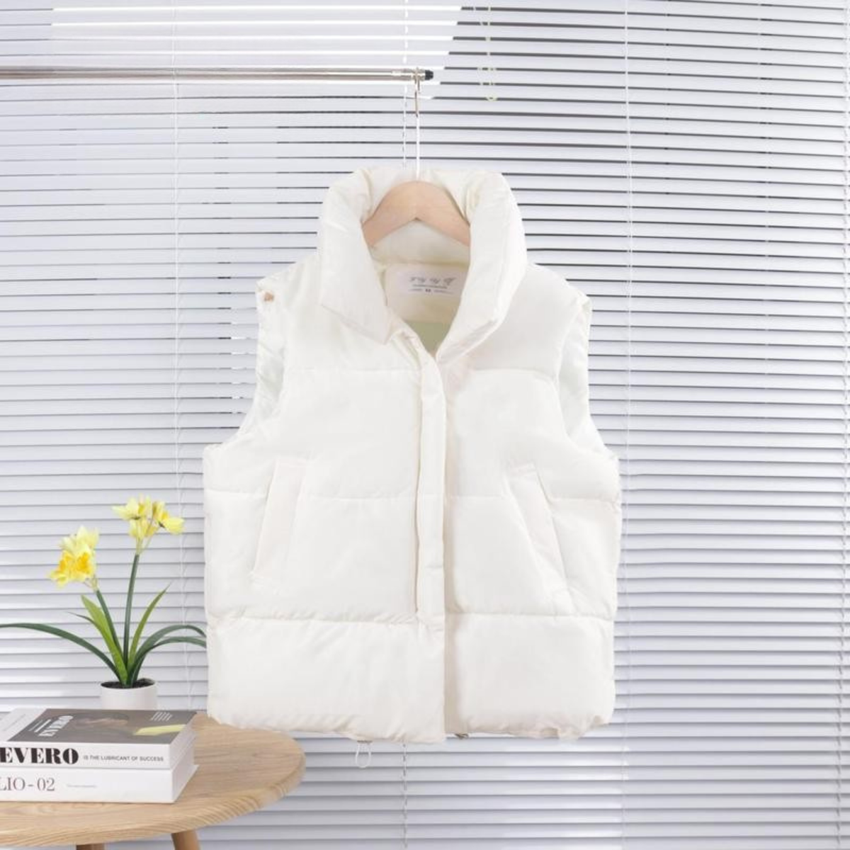 Alula™ | Oversized High Neck Sleeveless Puffer Jacket