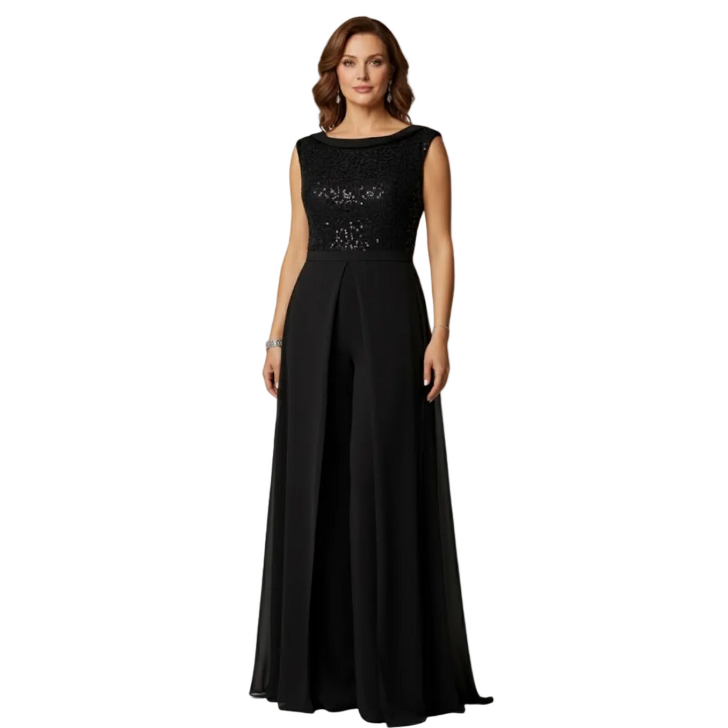 Zoraida Quinn | Stylish Sleeveless Jumpsuit Dress