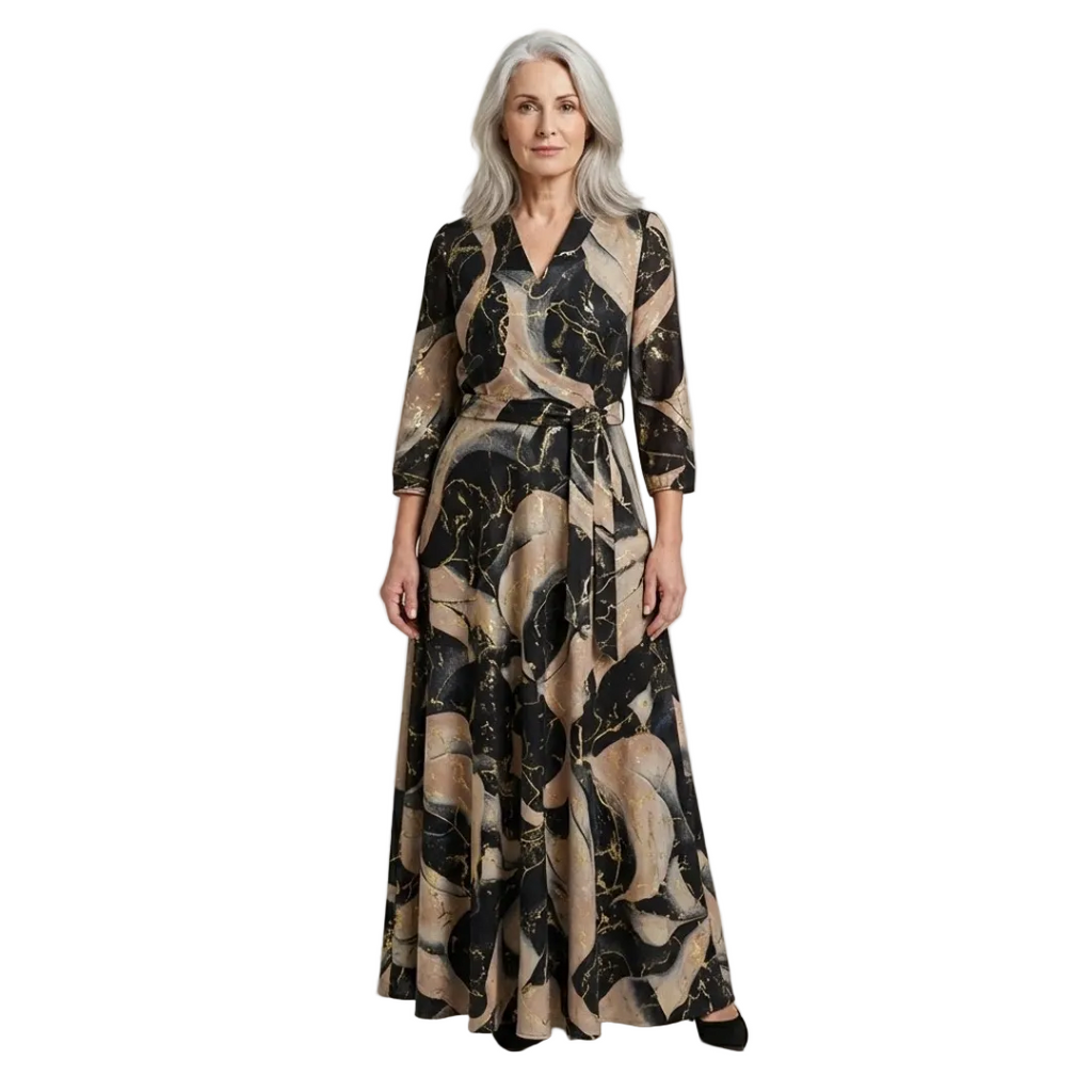 Daisy | Floral Chiffon Dress