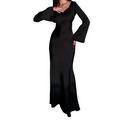 Sybilla | Winter Long-Sleeve Maxi Dress