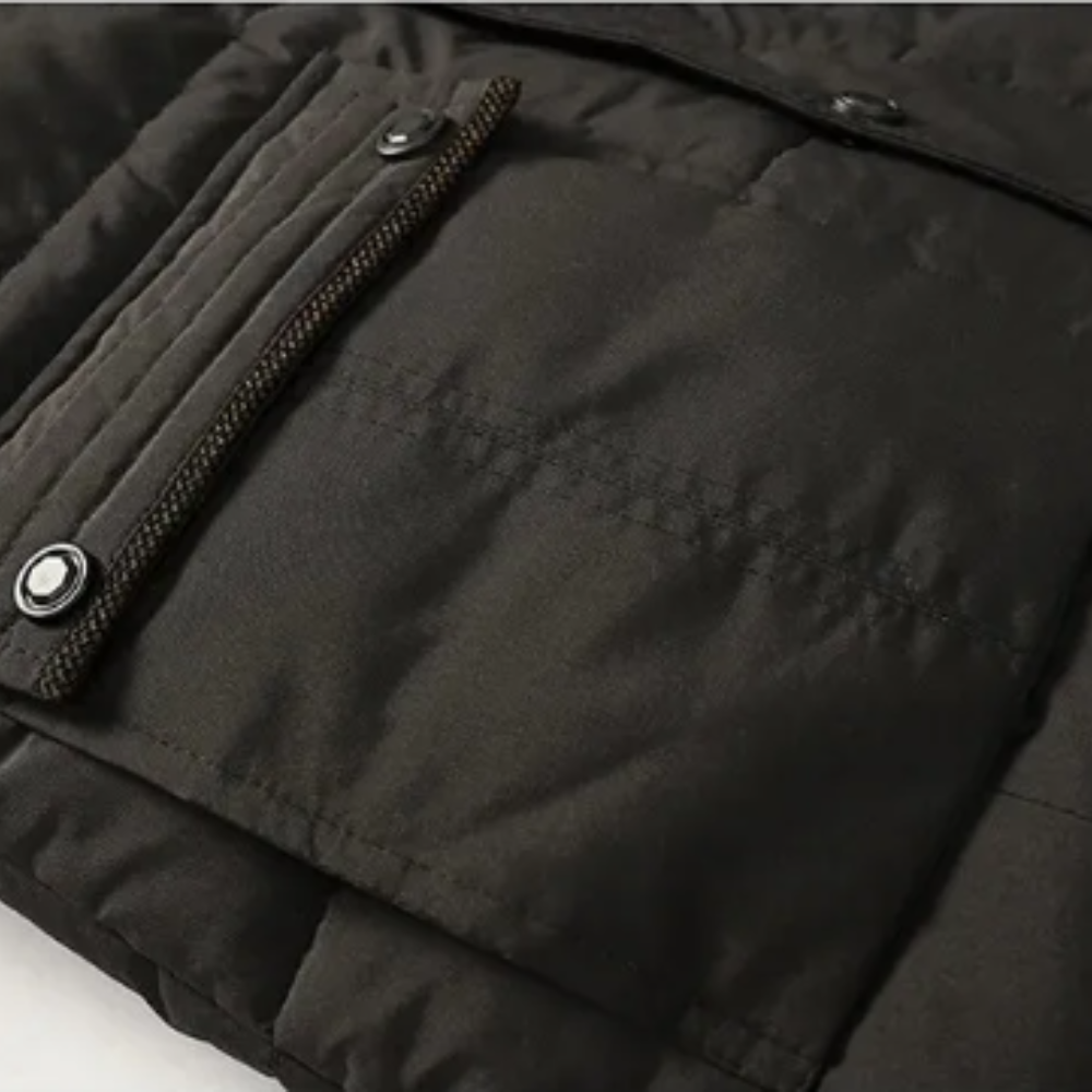 Elegant Padded Fleece Winter Jacket