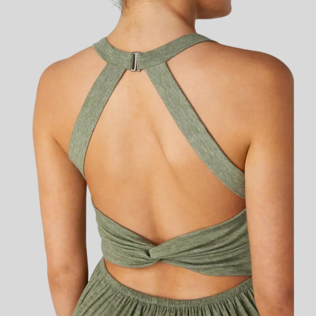 Dayea™ | Backless U-Neck Lounge Jumpsuit
