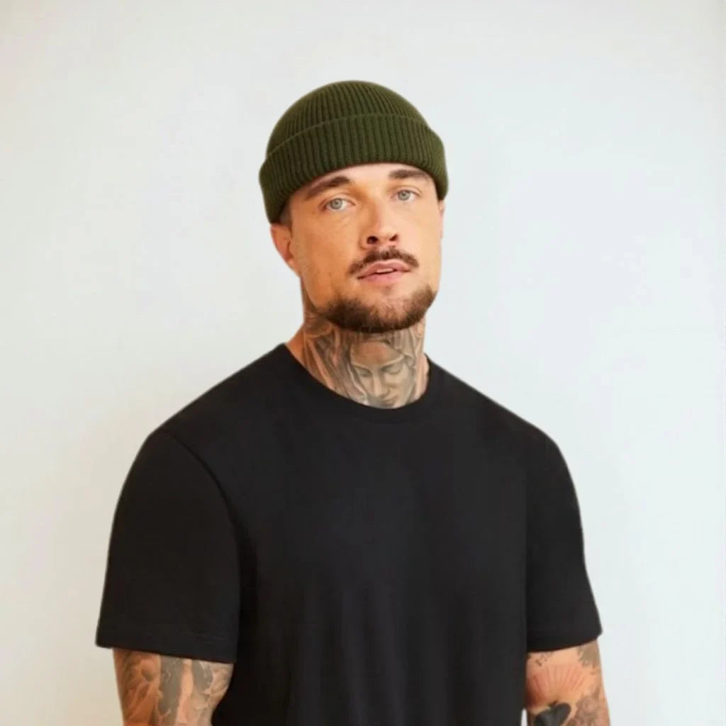 Army Green | Fisherman Beanie Pro