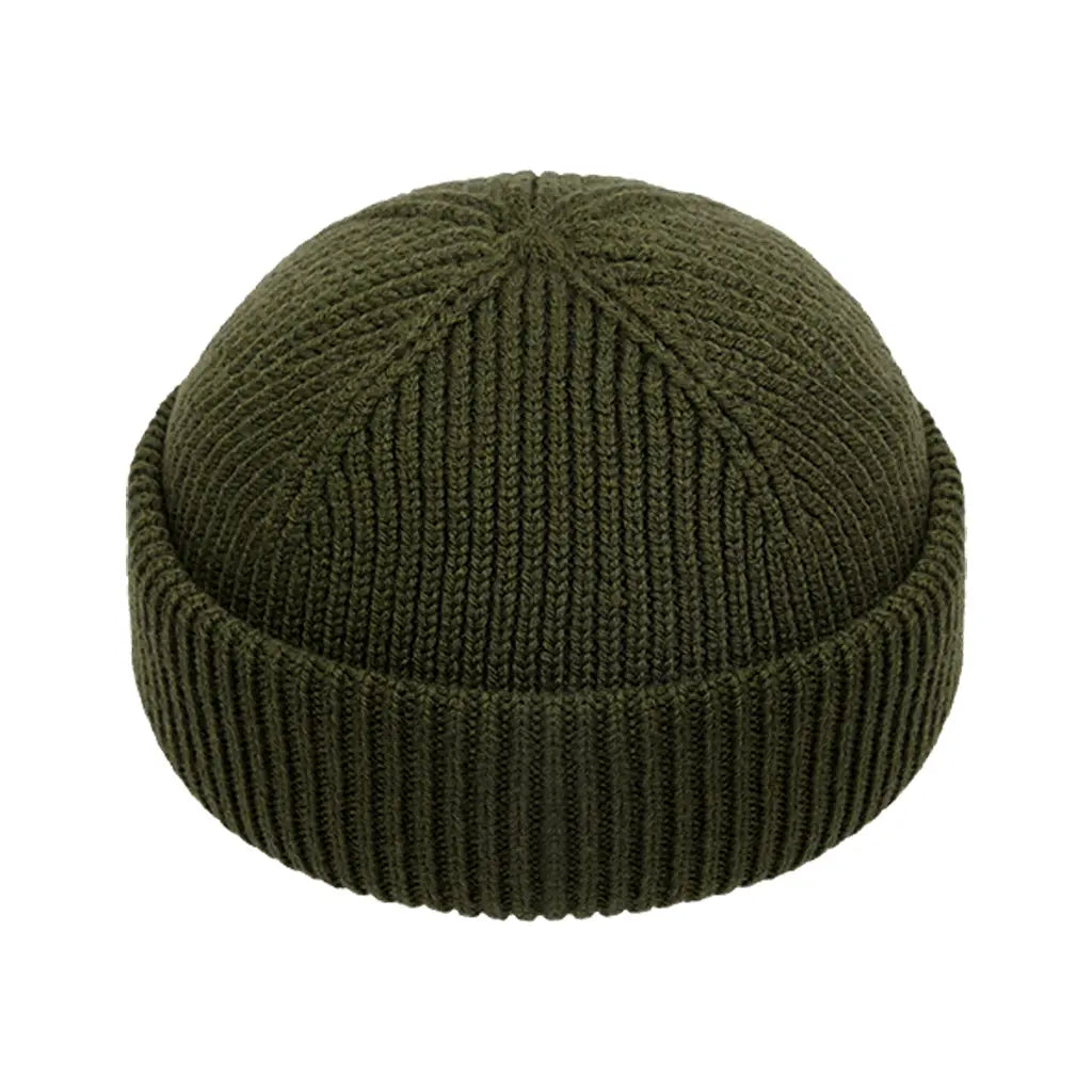 Army Green | Short Beanie