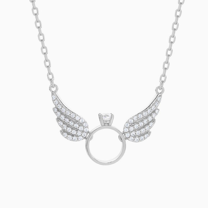 Angel Wings | Ring Necklace