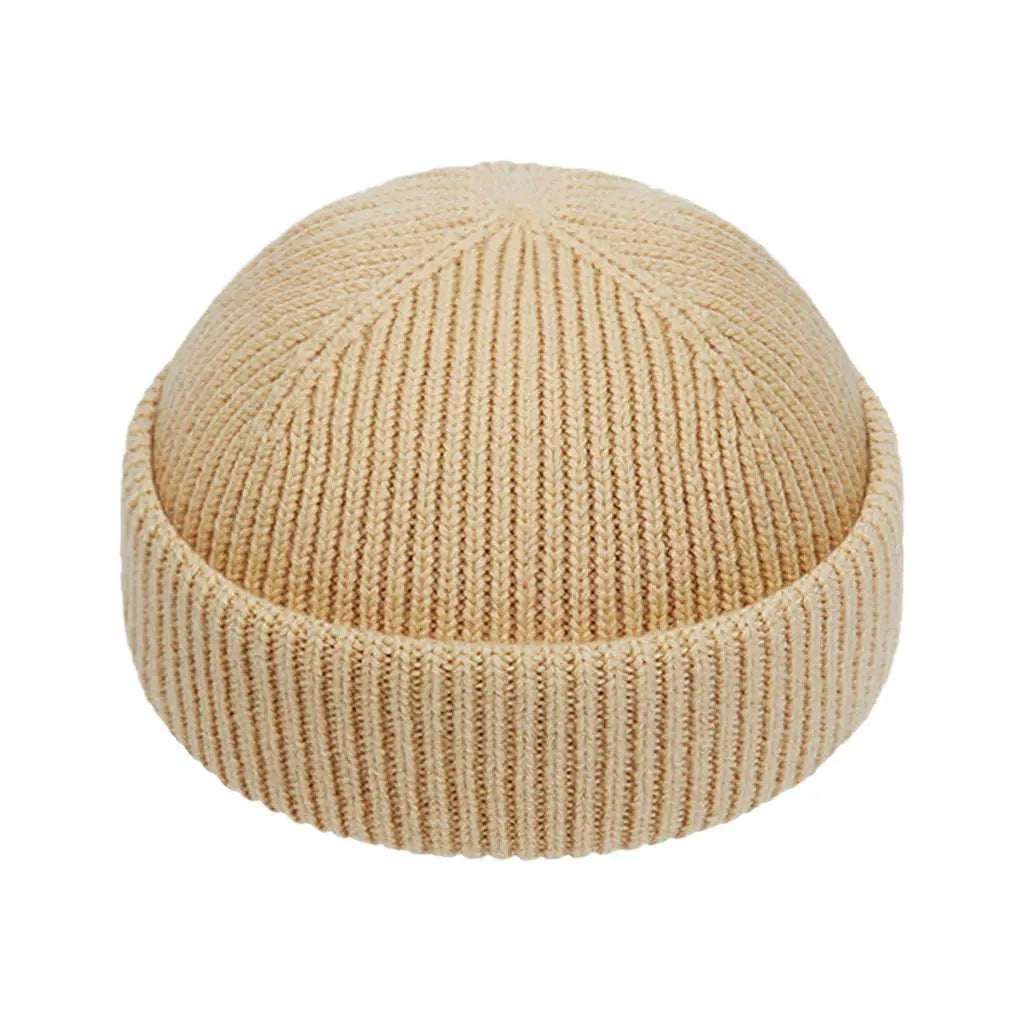 Beige | Short Beanie