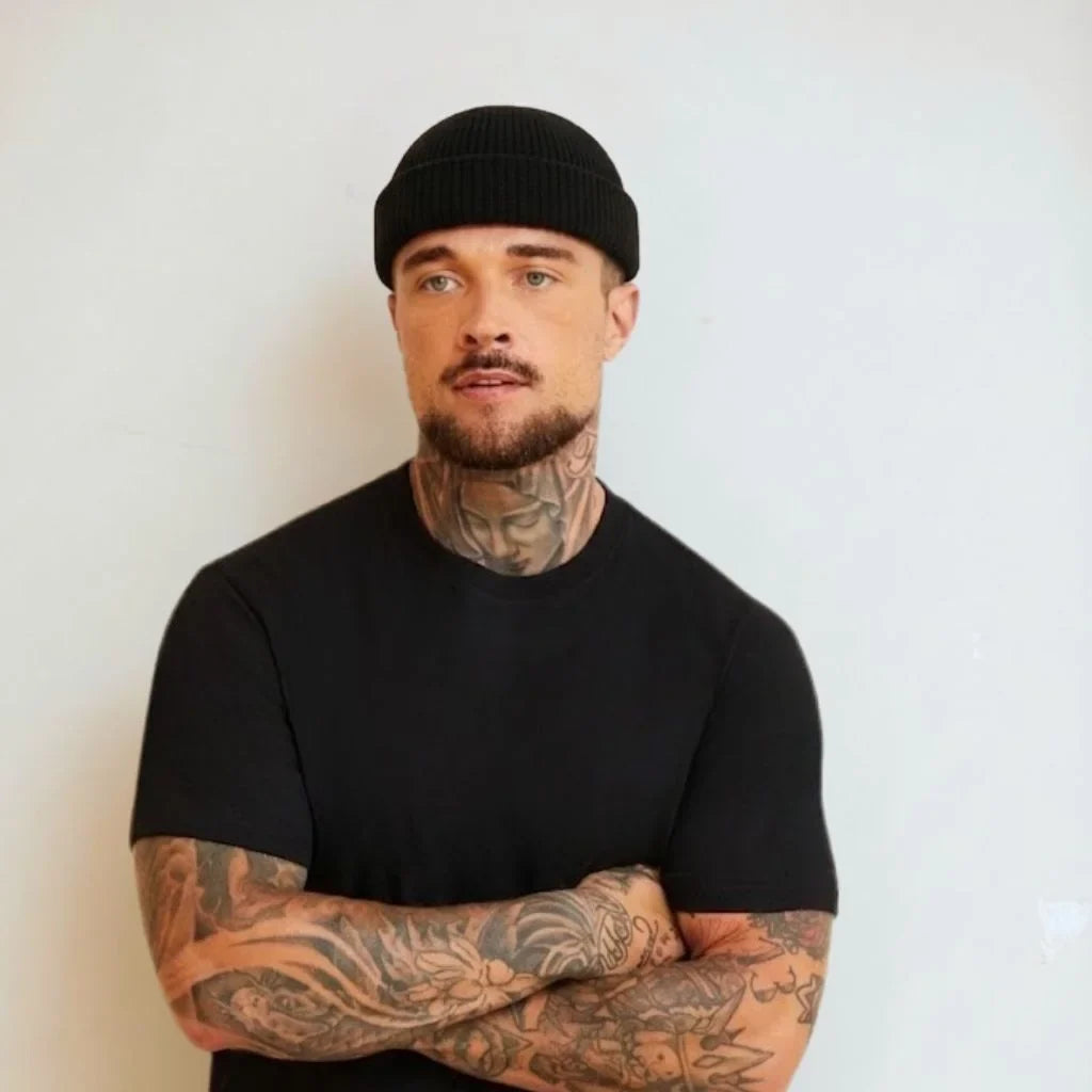 Black | Fisherman Beanie Pro