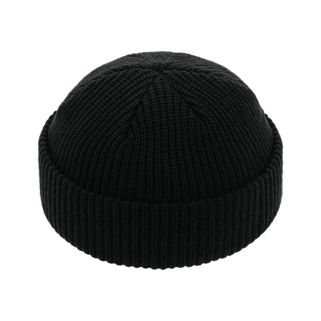 Black | Fisherman Beanie