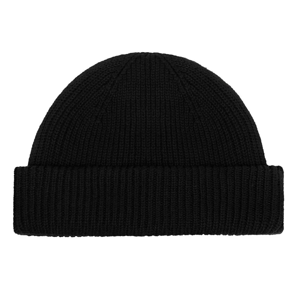 Black | Fisherman Beanie Pro
