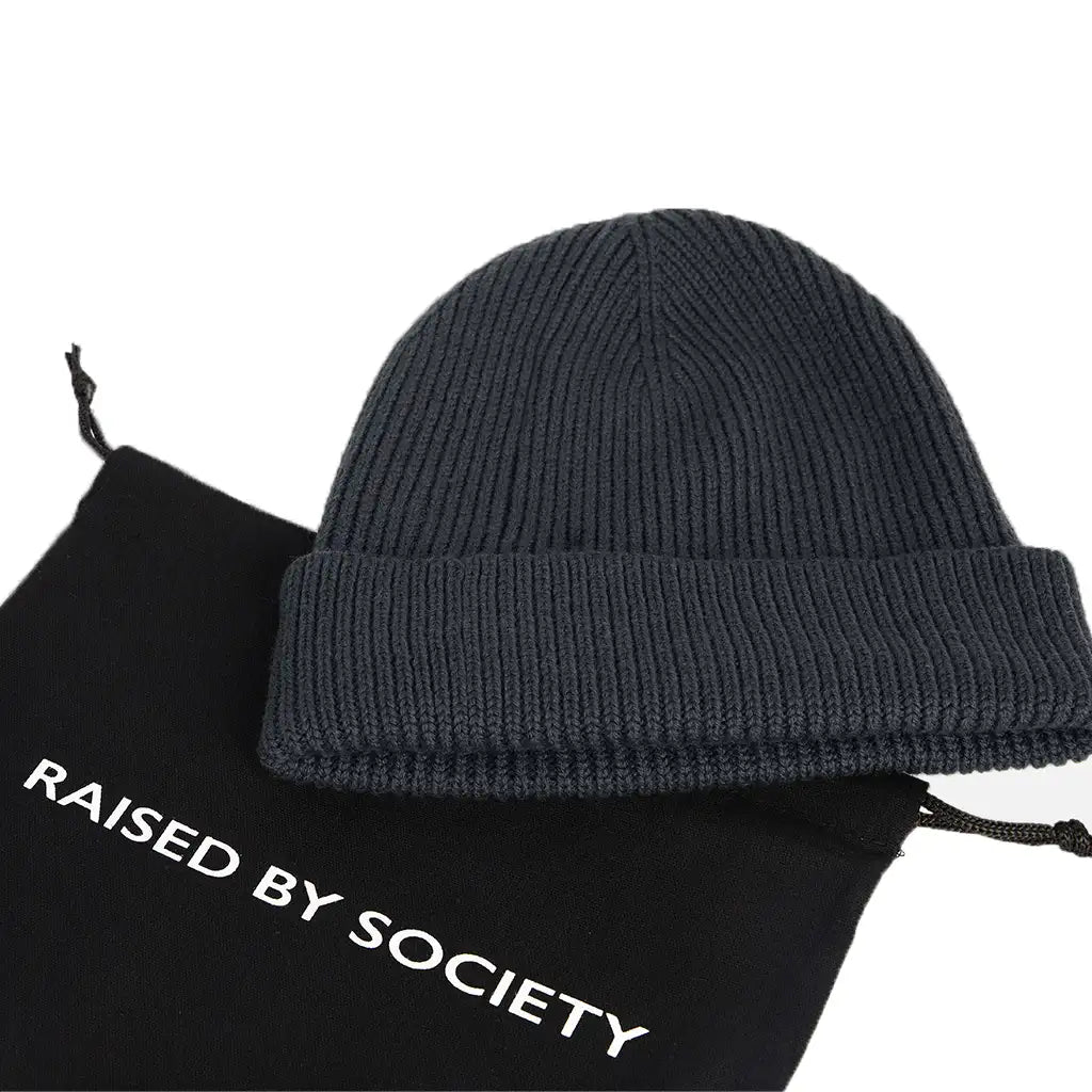 Charcoal | Short Beanie