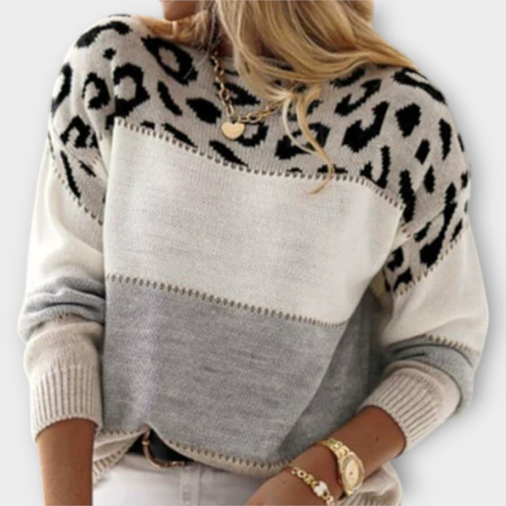 Cheyenne | Leopard Print Jumper