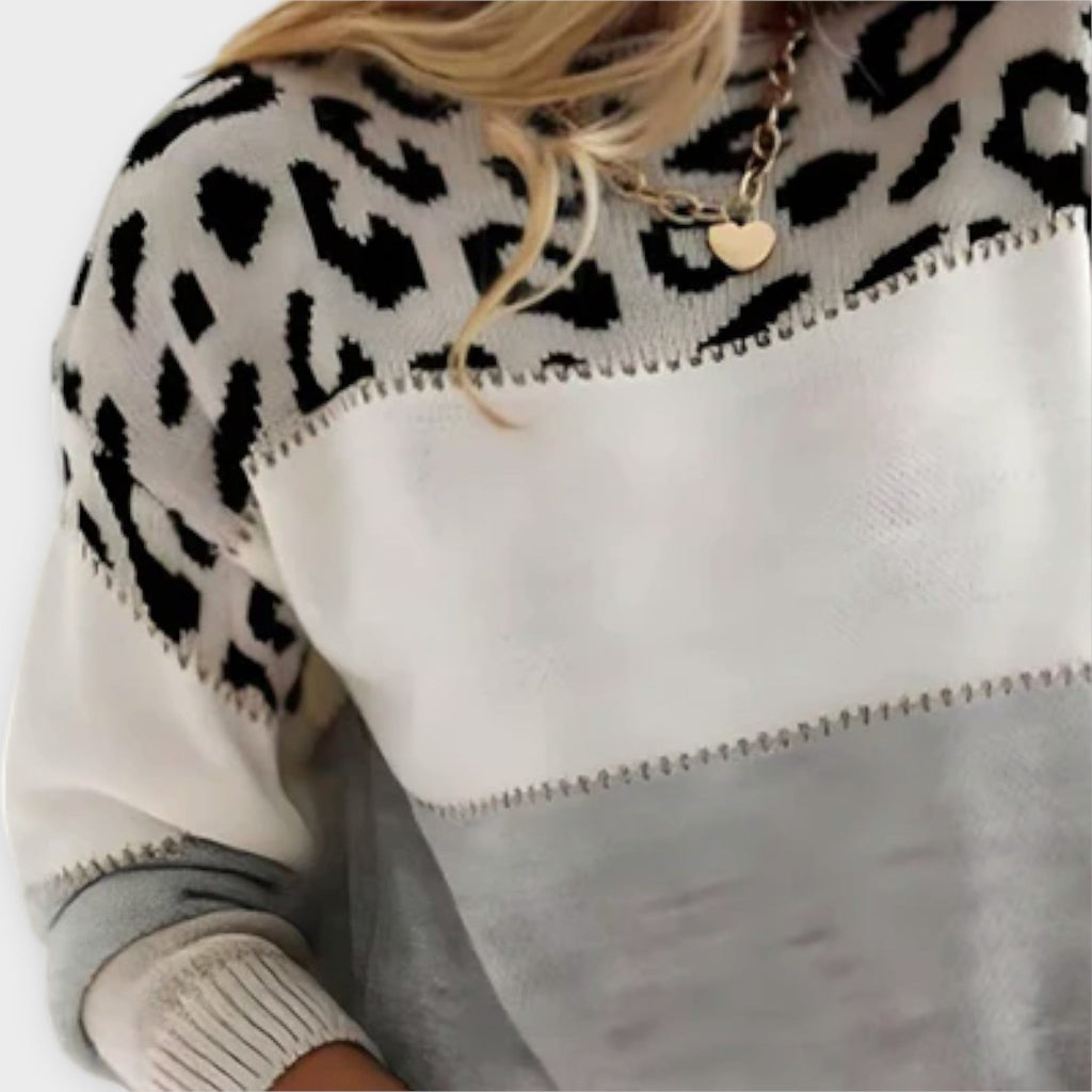 Cheyenne | Leopard Print Jumper