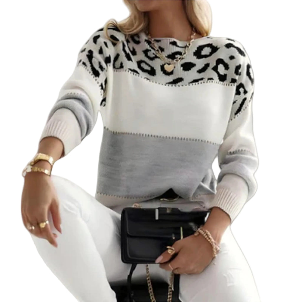 Cheyenne | Leopard Print Jumper