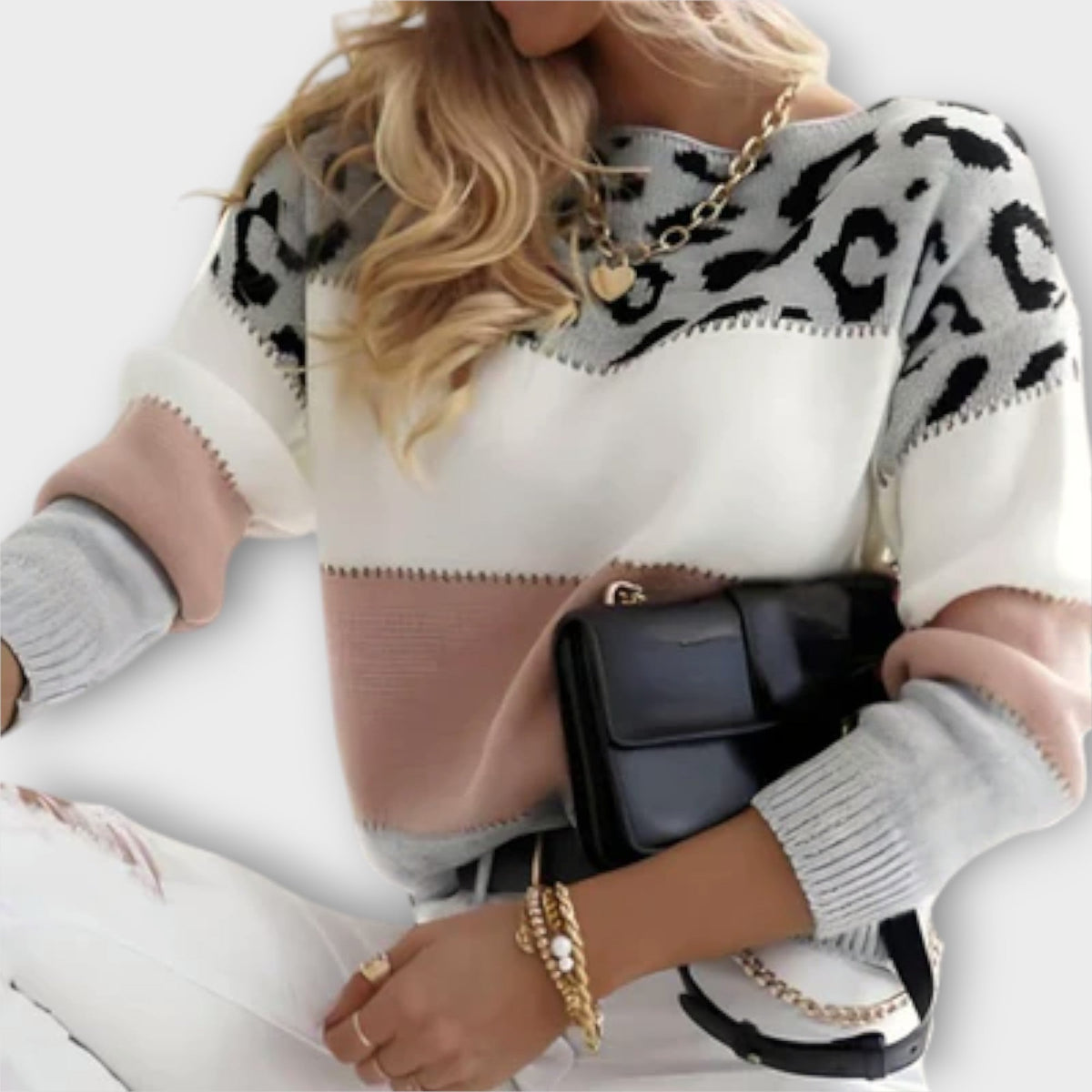 Cheyenne | Leopard Print Jumper