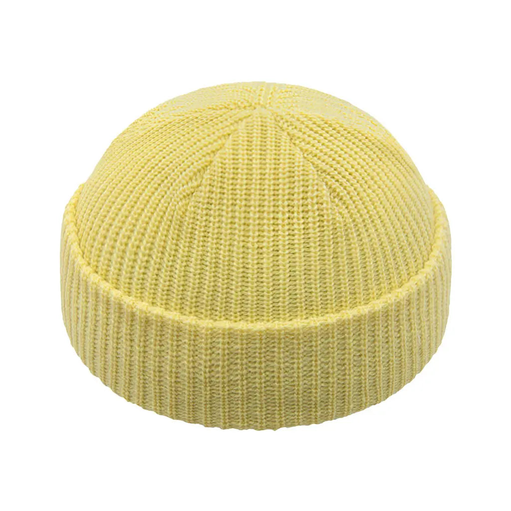 Cream Yellow | Fisherman Beanie