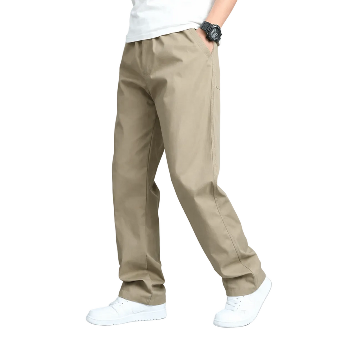 Luca™ | Men's Wide-Leg Cotton Trousers