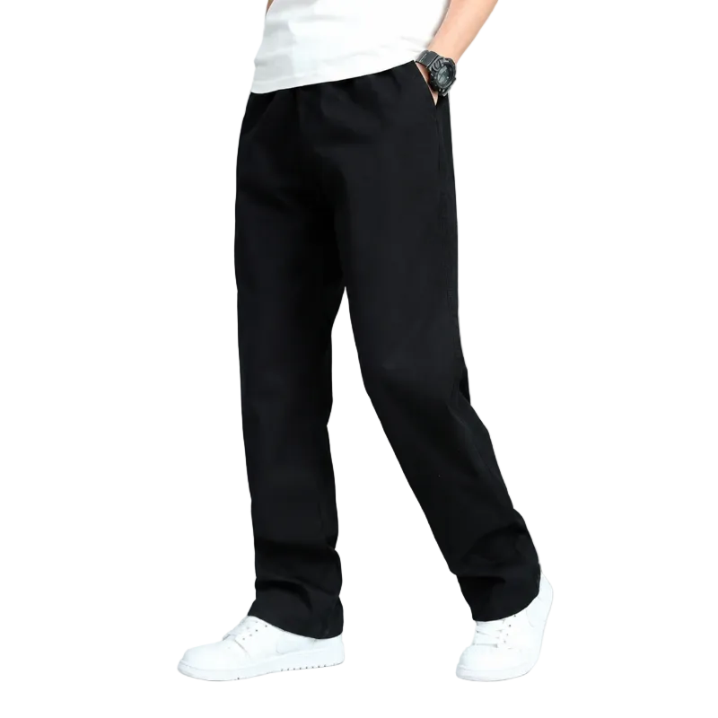 Luca™ | Men's Wide-Leg Cotton Trousers