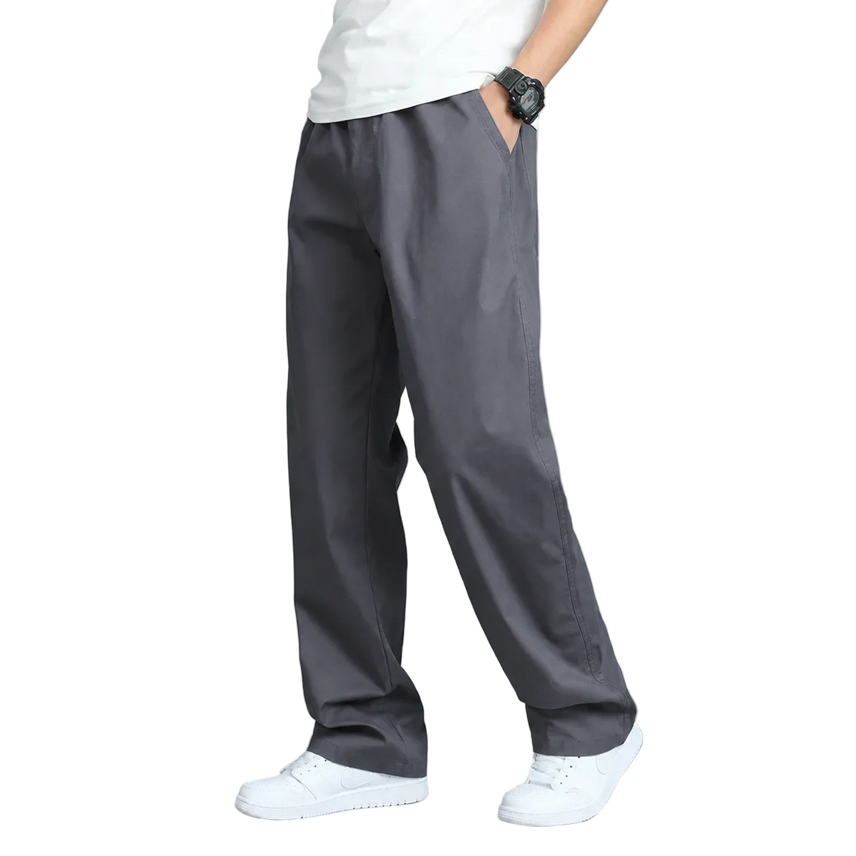 Luca™ | Men's Wide-Leg Cotton Trousers