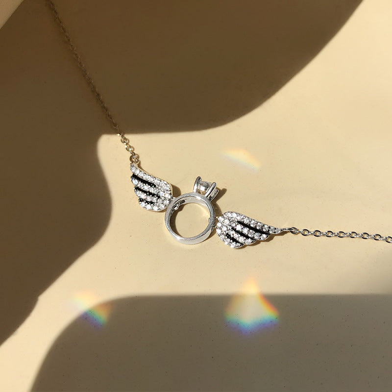 Angel Wings | Ring Necklace