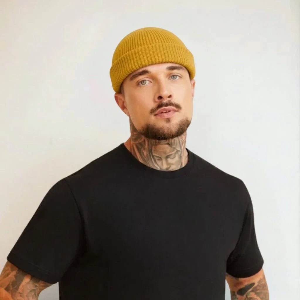 Mustard | Fisherman Beanie Pro