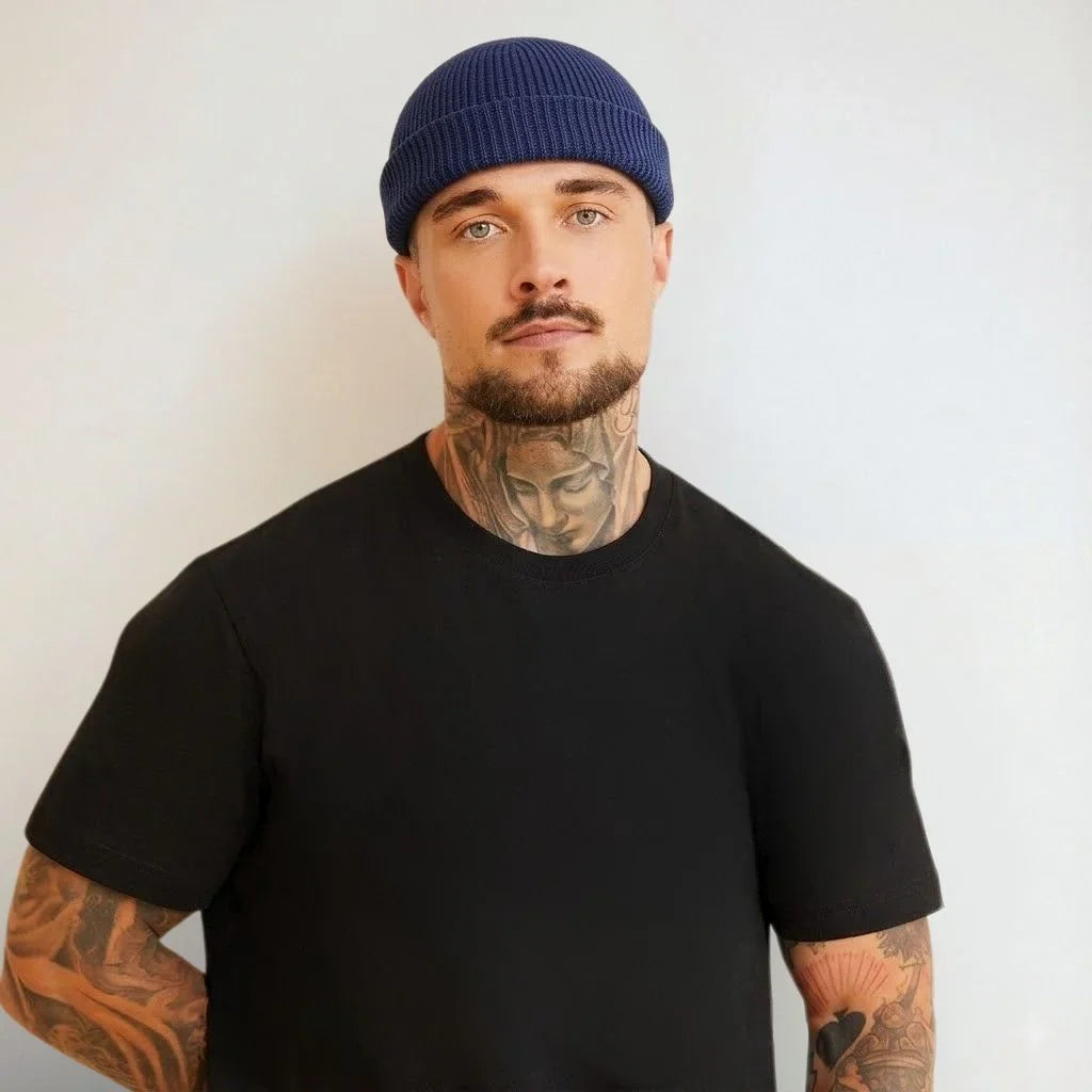Navy | Fisherman Beanie Pro