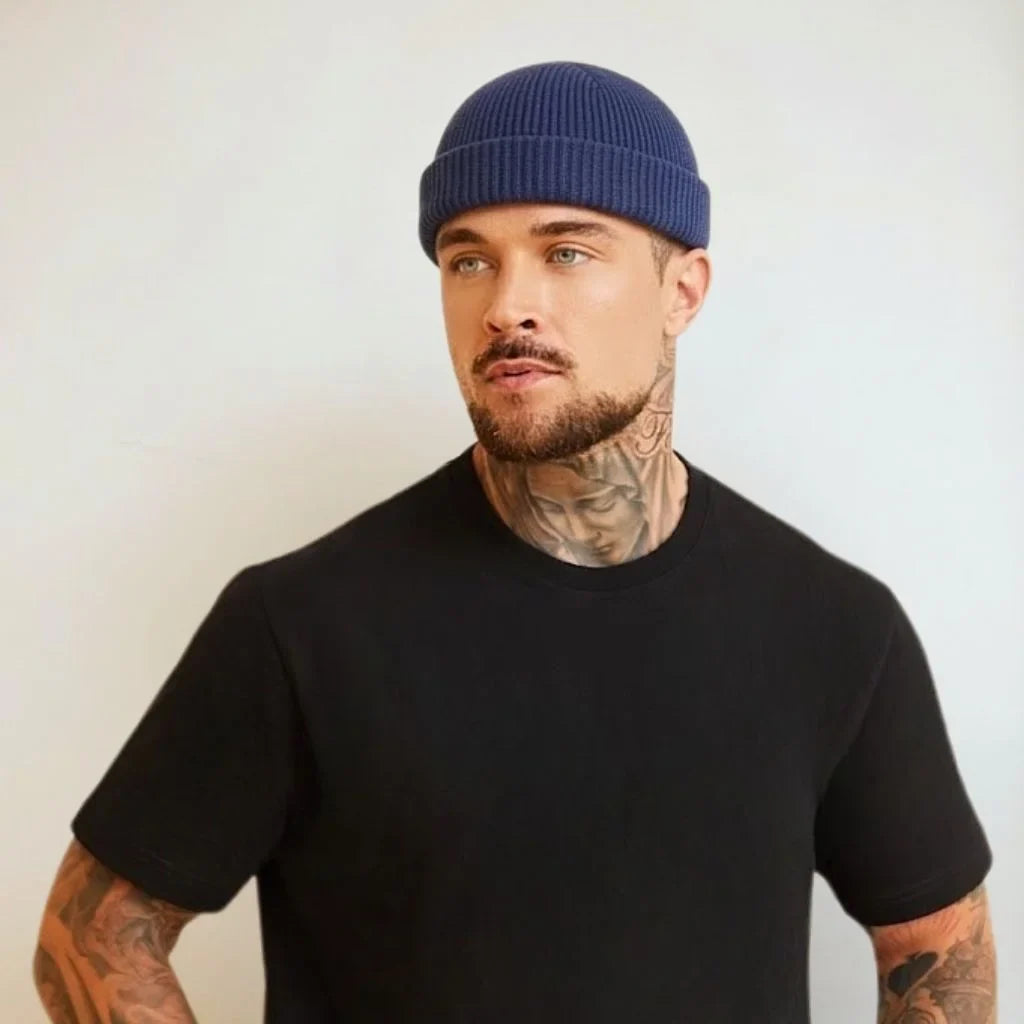 Navy | Fisherman Beanie Pro
