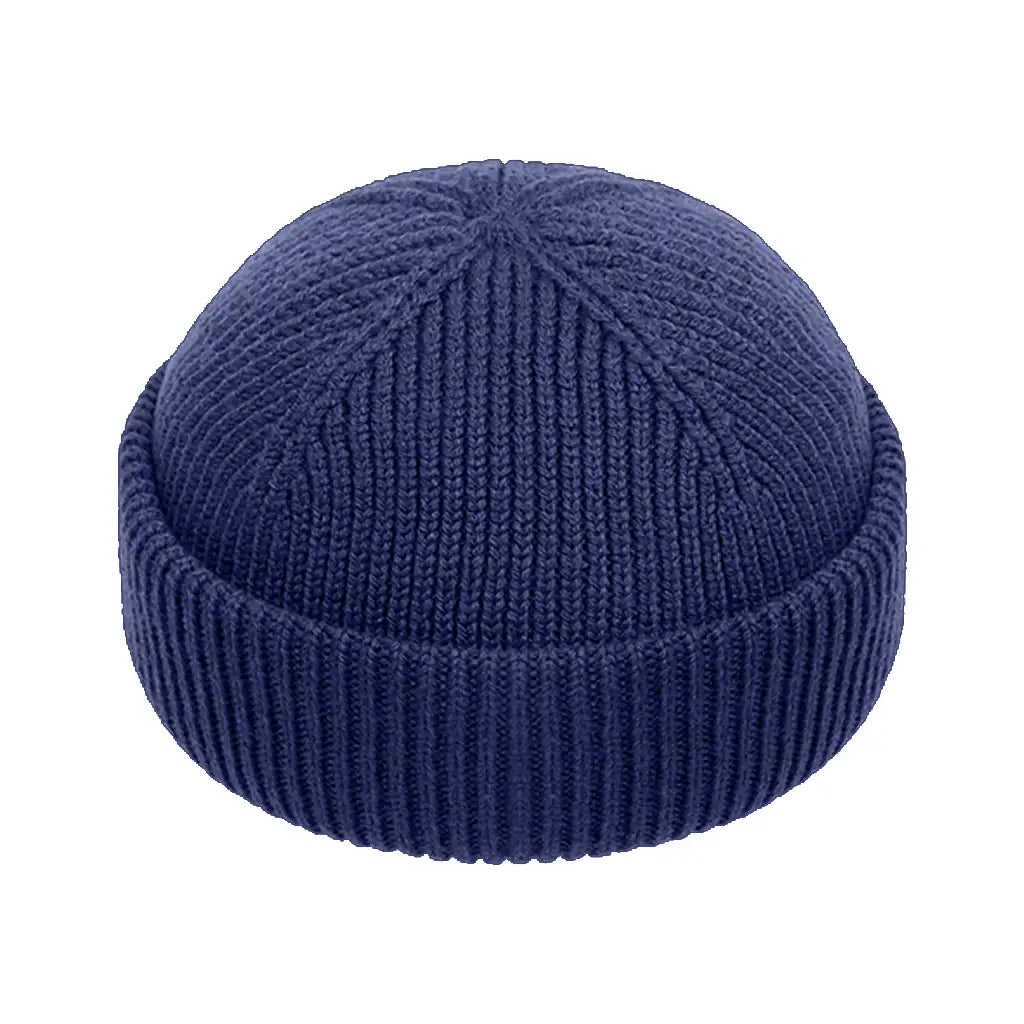 Navy | Short Beanie