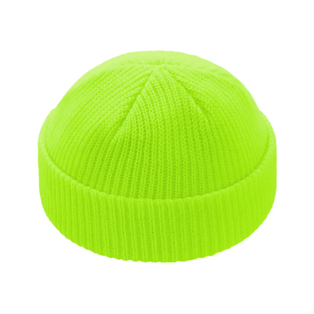Neon Yellow | Fisherman Beanie
