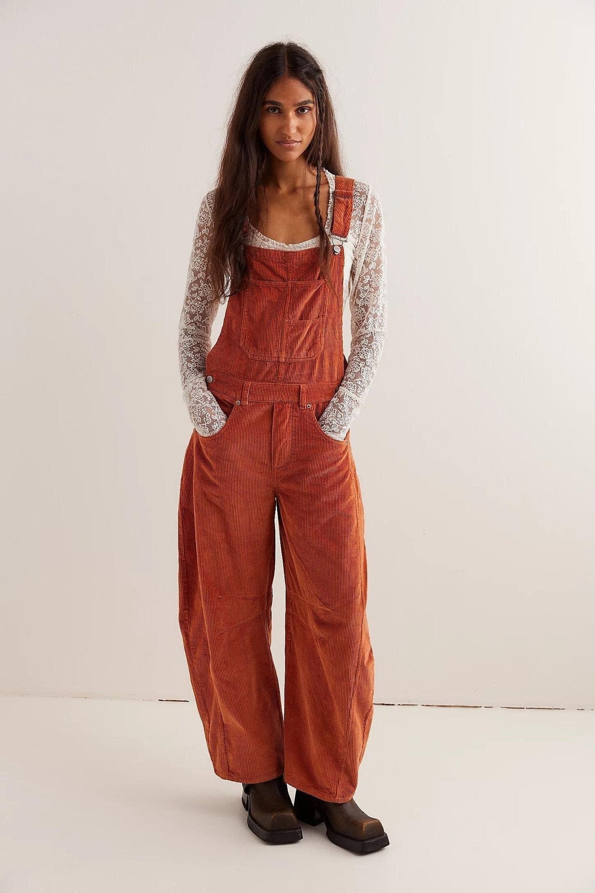 Isabelle™ | Stylish Overalls with Barrel Leg
