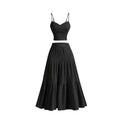 Dali™ | Sleeveless Crop Top and A-Line Skirt Set