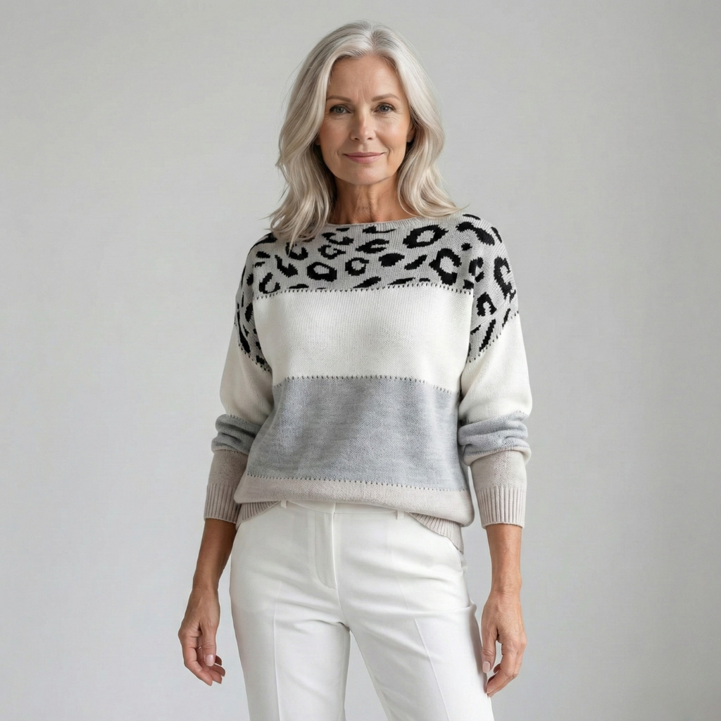 Cheyenne | Leopard Print Jumper
