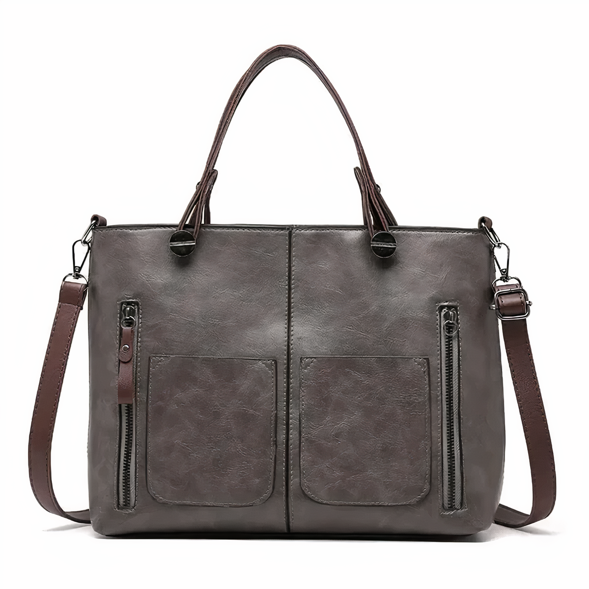 Nancy™ | Leather Bag with Timeless Elegance