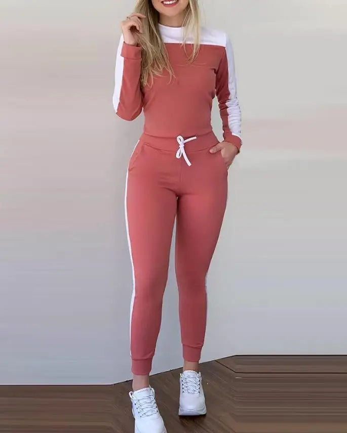 Farrah™ | Relaxed Fit Sporty Two-Piece Set