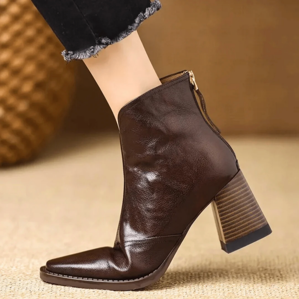 Lyla | Elegant Slip-On Boots