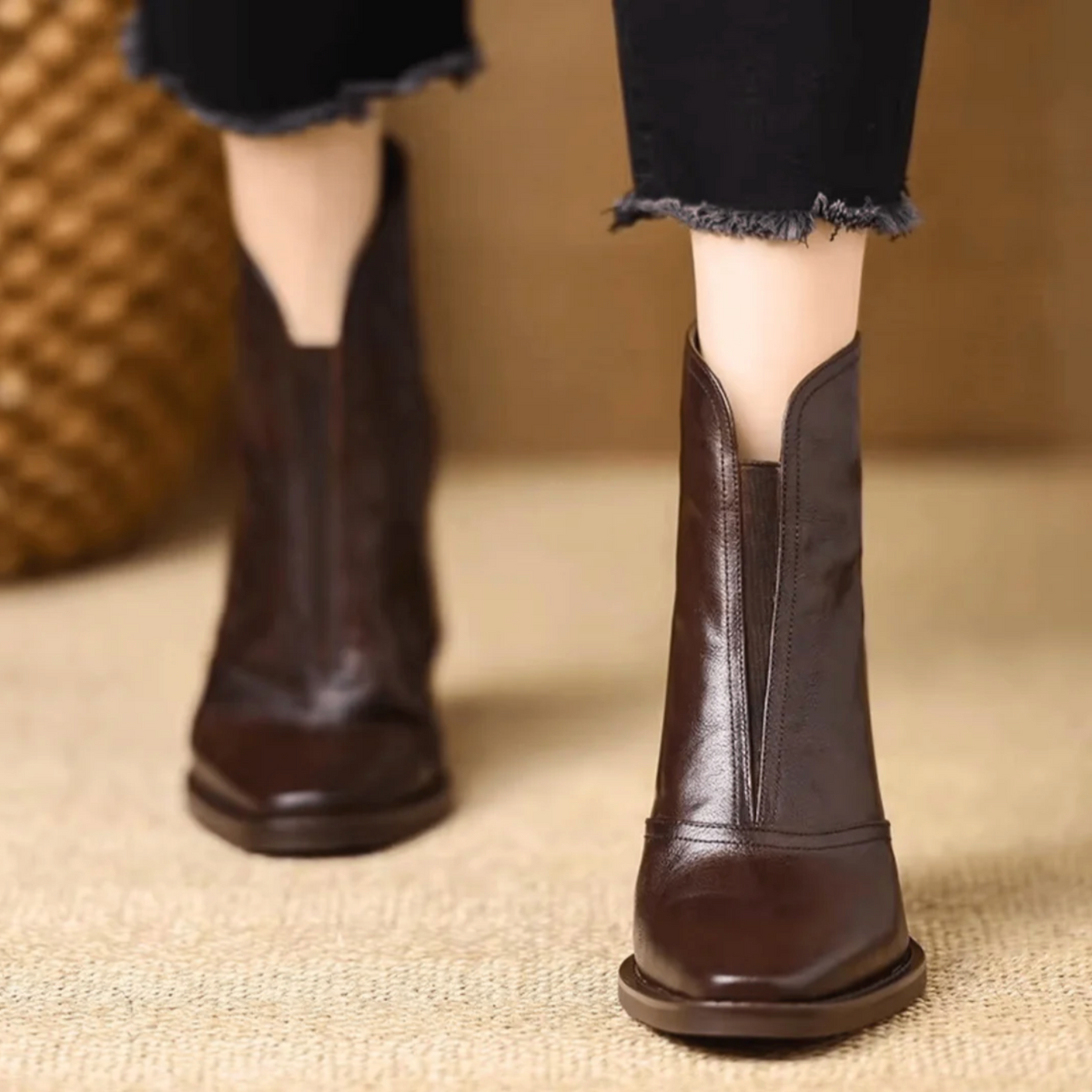 Lyla | Elegant Slip-On Boots