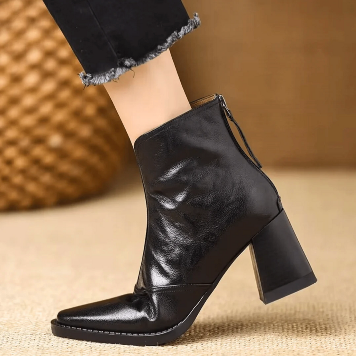Lyla | Elegant Slip-On Boots