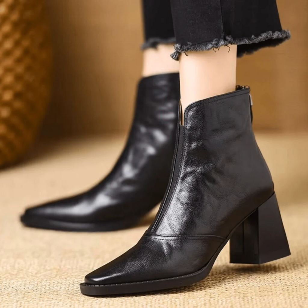 Lyla | Elegant Slip-On Boots