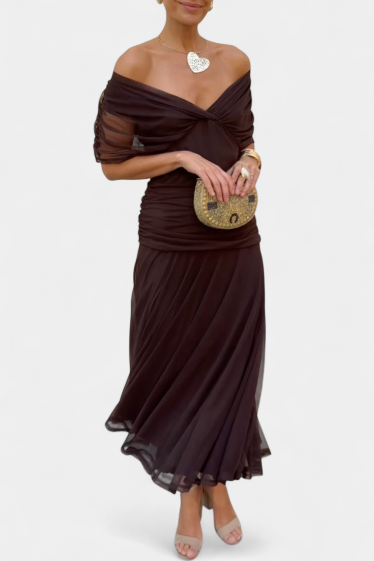 Freya | Floral V-Neck Dress