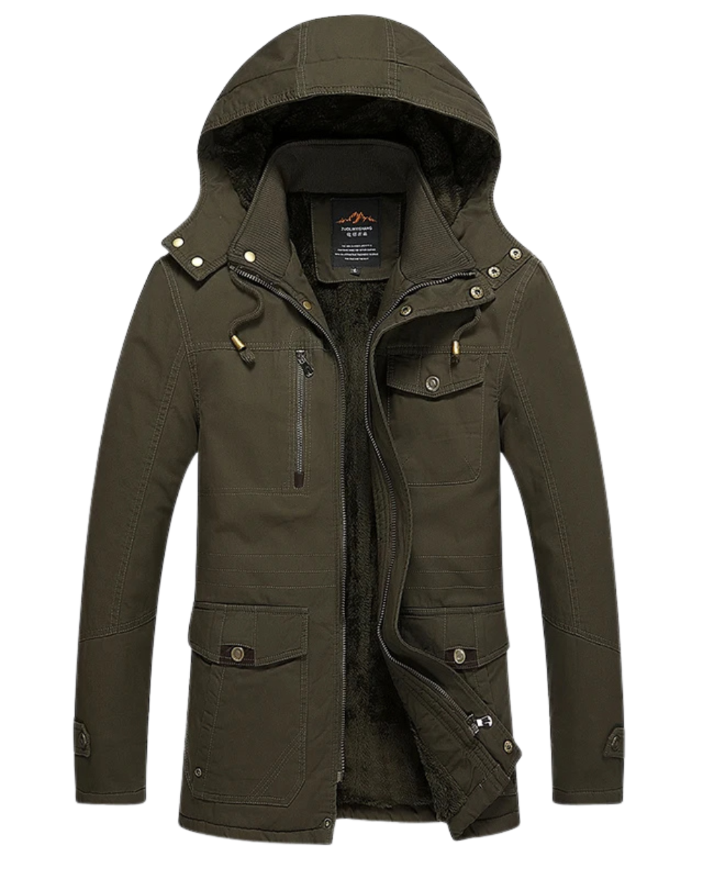 Elegant Cotton Padded Winter Jacket