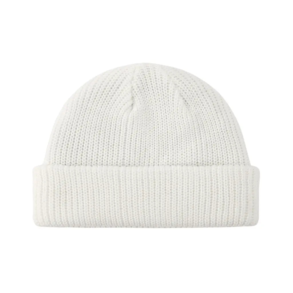 White | Fisherman Beanie
