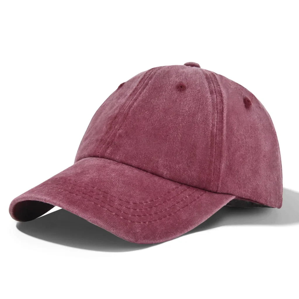 Wine Red | Vintage Cap